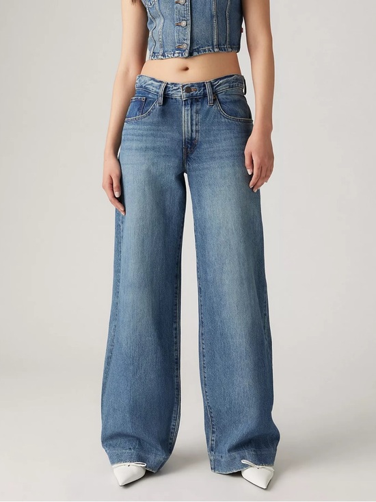 Levi's Denim - Levi’s Premium XL Baggy Straight Jeans Low Fi Prep Medium Wash